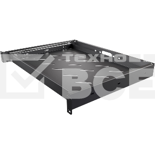 Полка выдвижная NTSS NTSS-MSKB-U-BL 1U нагр.:20кг. 19