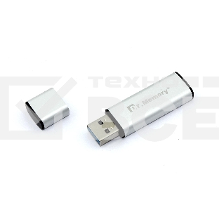 Флешка USB Dr. Memory 009 32Гб, USB 3.0, серебристый