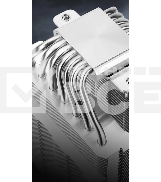 Кулер Thermalright Phantom Spirit 120 SE ARGB Soc-AM5/AM4/1151/1200/1700 черный 4-pin 25.6dB Al+Cu 765gr Ret (PS120-SE-ARGB)