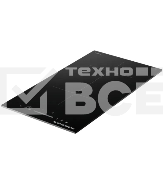 Варочная поверхность Kuppersberg ICI 316, 30 см, индукция, High-Tech, inverter, прямой край, 9 уровней мощности, бустер, Stop and Go, Flexi-zone, автоматическое отключение, таймер, индикатор остаточного тепла, сенсорное/слайдерное управление, цвет черный