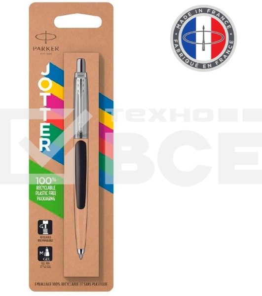 Ручка шариков. Parker Jotter Originals K60 (CW2096873) Black CT M син. черн. блистер