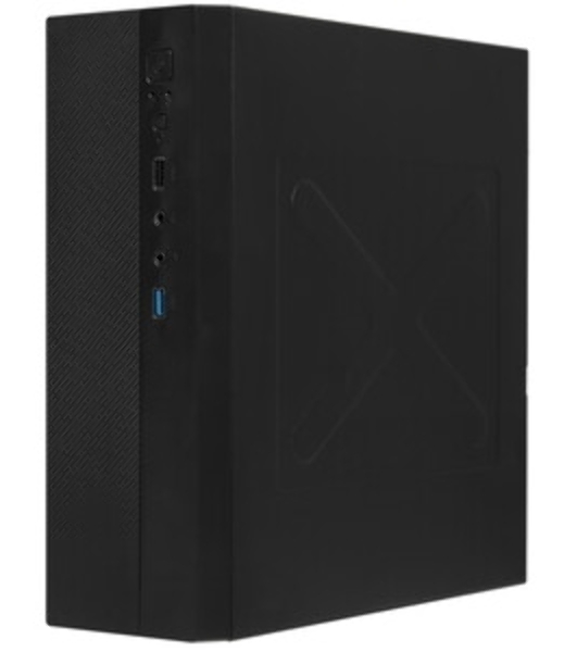 Компьютерный корпус Desktop ExeGate MI-301U-200 (mATX/mini-ITX, 1U-F200S 4см, 1хUSB+1хUSB 3.0, аудио, черный)