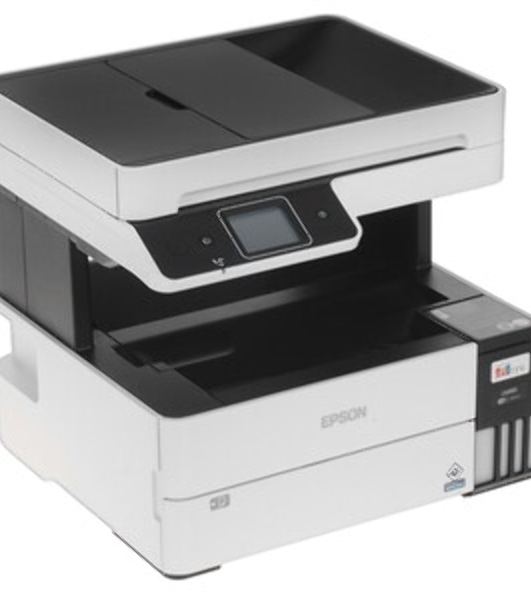 МФУ струйное Epson L6490 (C11CJ88405), A4, цветной, печ. до 17 стр/мин. (ч/б) до 9.5 стр/мин. (цвет), 1200 x 4800 dpi (печать) 1200x2400dpi (скан.), USB, RJ-45, Wi-Fi