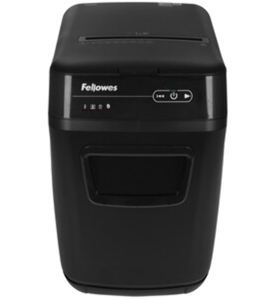 Шредер Fellowes AutoMax 200C (секр.P-4)/фрагменты/200лист./32лтр./пл.карты