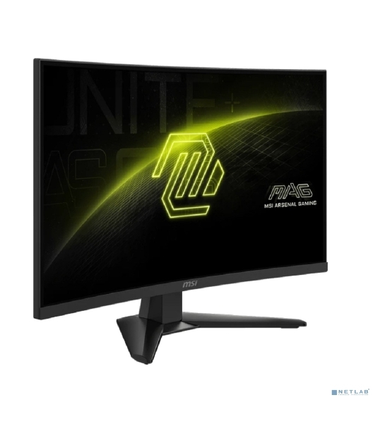Монитор 27' MSI MAG 275CQF E18 VA 2560x1440, 180 Гц, 0.5 мс, 16:9, 250 кд/м², HDMI 2.0b, DP, 3.5 Jack, Adaptive-Sync, изогнутый экран (1500R), черный