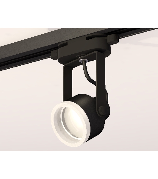 Светильник Ambrella light XT6602084 PBK/FR черный полированный/белый матовый MR16 GU10 (C6602, N6245)
