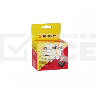 Картридж струйный Colouring CG-C8767HE №130 черный пигмент для принтеров HP PS2613/2713/8153/8453/K7103