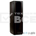 Шкаф телекоммуникационный напольный 33U (600x800) дверь стекло, черный (ШТК-М-33.6.8-1ААА-9005), фото3