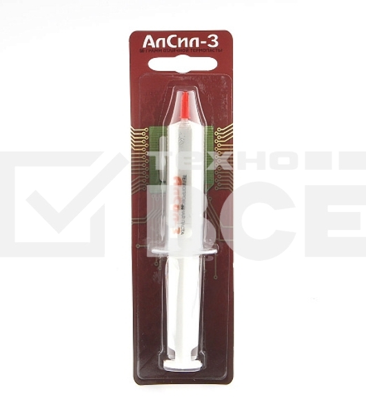 Термопаста Noname АлСил-3, 50 гр, шприц