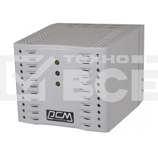 Стабилизатор напряжения Powercom TCA-3000 1500Вт 3000ВА белый