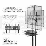 Стойка для телевизора с кронштейном ONKRON TS1552 40