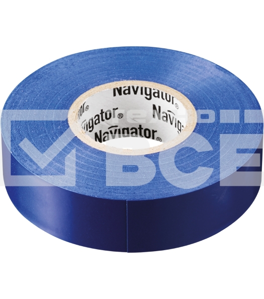 Изолента ПВХ 15мм (рул.20м) син. NIT-B15-20/B Navigator 71107