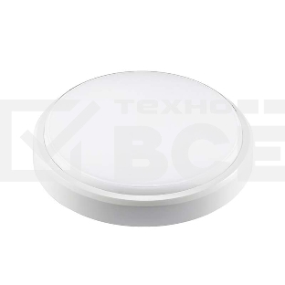 Светильник LED PBH-PC2-RA 12Вт 4000К IP65 (аналог НПП) круглый бел. JazzWay 1035660