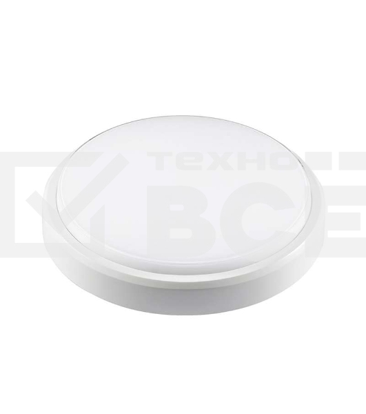 Светильник LED PBH-PC2-RA 12Вт 4000К IP65 (аналог НПП) круглый бел. JazzWay 1035660