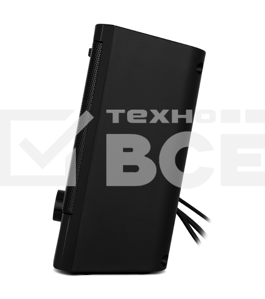 Колонки Sven 318 черный {USB-порт ПК, ноутбука или адаптер 5V DC}