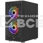Компьютерный корпус Aerocool / Formula Graphite-G-BK-v2 черный без БП ATX 3x140mm 2xUSB3.0 audio, фото5
