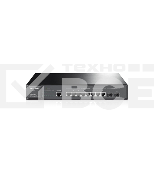 Коммутатор TP-Link SMB TL-SG3210 JetStream 8-Port Gigabit L2 Lite Managed Switch with 2 SFP Slots