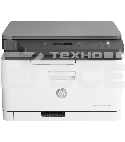 МФУ лазерный HP Color 178nw (4ZB96A), A4, цветной, печ. до 18 стр/мин. (ч/б) до 4 стр/мин. (цвет), 600 x 600 dpi, USB, RJ-45, Wi-Fi, Air Print, Mopria