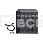 Полка расширения сетевого хранилища без дисков channel QNAP DAS TR-004 4 Bay 2.5/3.5 SATA Type-C USB 3.1 Gen 1 (5 Gb/s) Direct Attached Storage with Hardware RAID, фото7