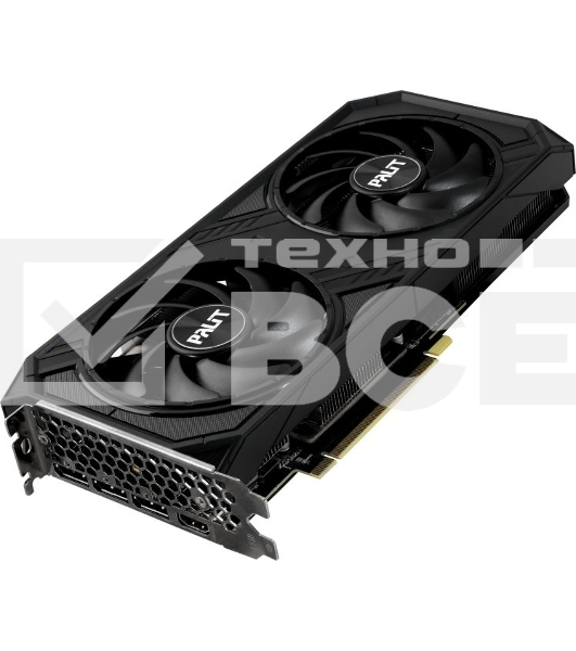 Видеокарта Palit PA-RTX4070 DUAL 12GB  PCIE16 12288Mb 192 GDDR6X 1920/21000 HDMIx1 DPx3 HDCP Ret