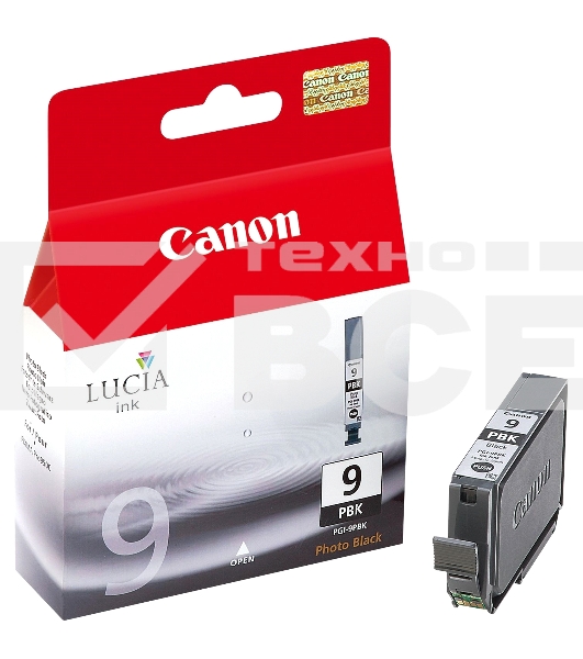 Картридж струйный PGI-9PBk (1034B001), для Canon Pixma 9500(Mark II), Фото черный, 150стр.