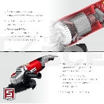 Угловая шлифовальная машина Зубр 230 мм, 2600 Вт., фото5