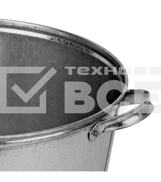 Бак Россия для воды оцинкованный с крышкой 20л, 67548