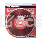 Диск алмазный MATRIX отрезной сегментный, 230x22,2 мм, сухая резка Professional 73177, фото2