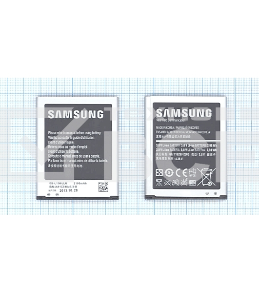 Аккумуляторная батарея EB-L1G6LLU для Samsung Galaxy S3 I9300 3.8 V 7.98Wh