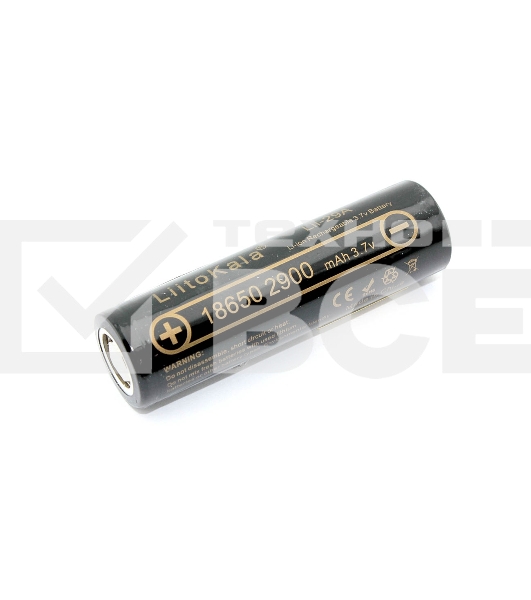 Аккумулятор LiitoKala Lii-29A 2900mAh, 3.7V типа 18650 Li-Ion