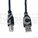 Кабель PERFEO USB2.0 A вилка - В вилка, длина 5 м. (U4104), фото 1