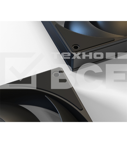 Вентилятор для корпуса ID-Cooling AS-140-K черный, 140 мм, 1800 об/мин, 24.9 дБ, 4 pin