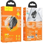 Сетевое зар./устр. Hoco N32 Glory Black 30W 3A+2A+1.5A (PD+QC+AFC) USB Type-C универсальное черный, фото10
