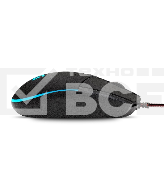 Мышь проводная ExeGate SL-9066 черный, 2400 dpi, USB, кнопки - 6