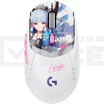 Мышь беспроводная Logitech G309 Lightspeed Ayaka Special Edition белый, 25600 dpi, радиоканал, Bluetooth, USB, кнопки - 6, фото5