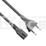 Кабель для аудио-видео техники IEC-320-C7--розетка 220V, 2-pin, 1,8м, медь, VCOM, фото7