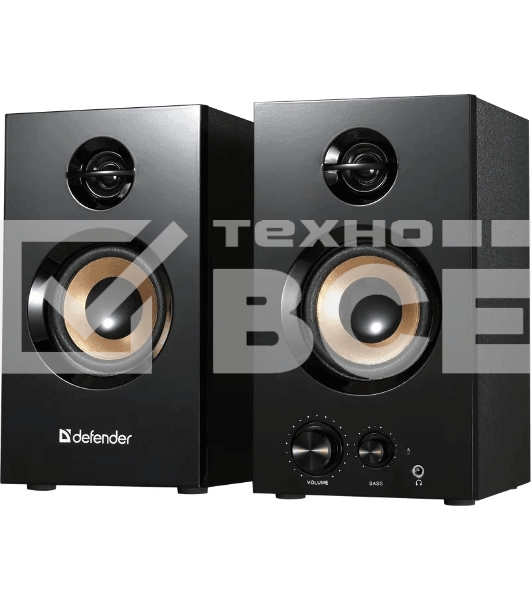 Колонки Defender AURORA S20 { 2x10 Вт RMS,20-20000 Гц, разъём для наушников }