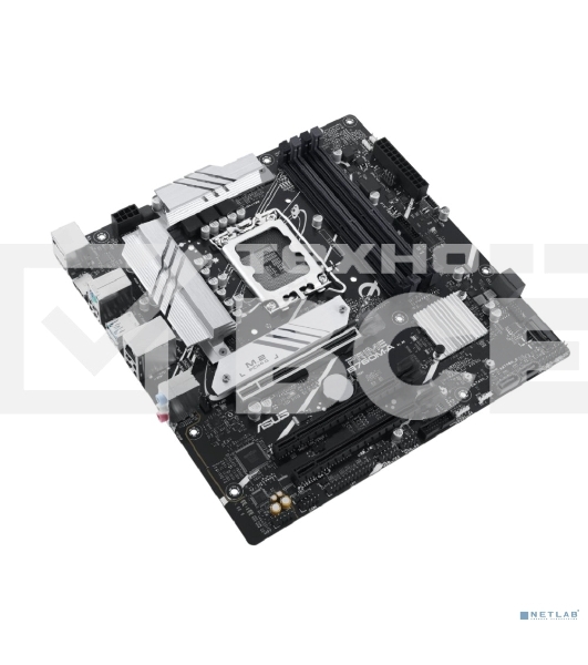 Материнская плата ASUS PRIME B760M-A-CSM, Socket LGA 1700, Intel B760, 4xDDR5, 4xSATA, 2xM.2, 1xPCIe 4.0 x16, 1xPCIe 4.0 x4, 2xHDMI, 1xDP, 1x 2.5Gb LAN, 2xUSB-A 3.1, 4xUSB-A 2.0, 3x3.5 мм, 7.1, mATX