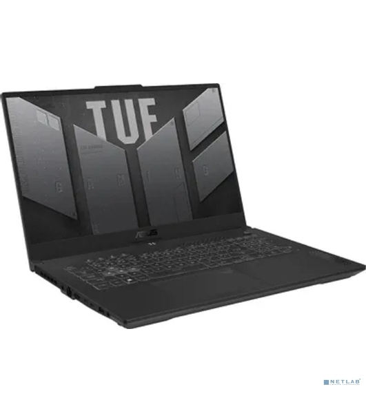Ноутбук ASUS TUF A16 FA607NUQ-RL024/16'/IPS/AMD Ryzen 7 170/16384Mb/512Gb SSD/nVidia GeForce RTX4050(6144Mb)/DOS/серый/2.2kg