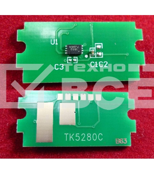 Чип ELP для Kyocera Ecosys P6235cdn/M6235cidn/M6635cidn (TK-5280C) Cyan 11K