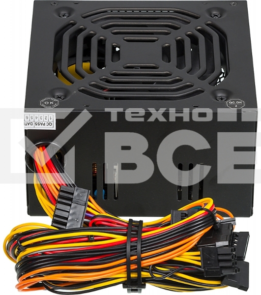 Блок питания Accord  ACC-500W-NP, 500Вт, 120мм, черный