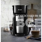 Кофеварка капельная Kitfort KT-729 черный/серебристый, исп. кофе - молотый, 0.35 л, 650 Вт., фото10