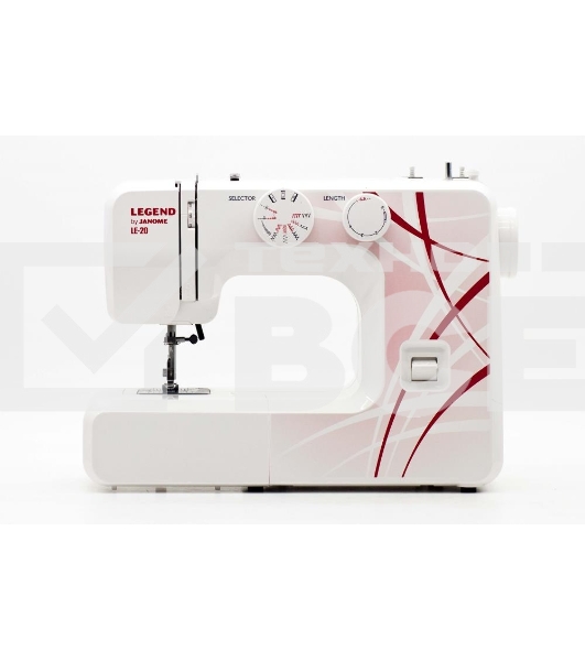 Швейная машина Janome Legend LE20 белый/рисунок