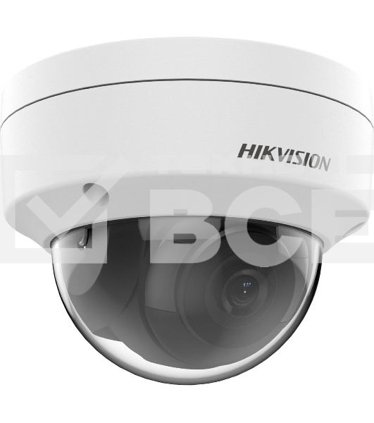 Купольная IP-камера Hikvision 2Мп уличная с EXIR-подсветкой до 30м1/2.8