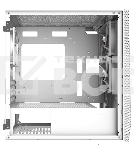 Компьютерный корпус MiniTower Zalman Z1 Iceberg white (mATX, window, FRONT 2x120mm, REAR 1x120mm, без БП) (Z1 Iceberg white)
