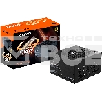 Блок питания Gigabyte ATX 750W GP-UD750GM 80+ gold 24+2x(4+4) pin APFC 120мм fan 8xSATA Cab Manag RTL, фото 1