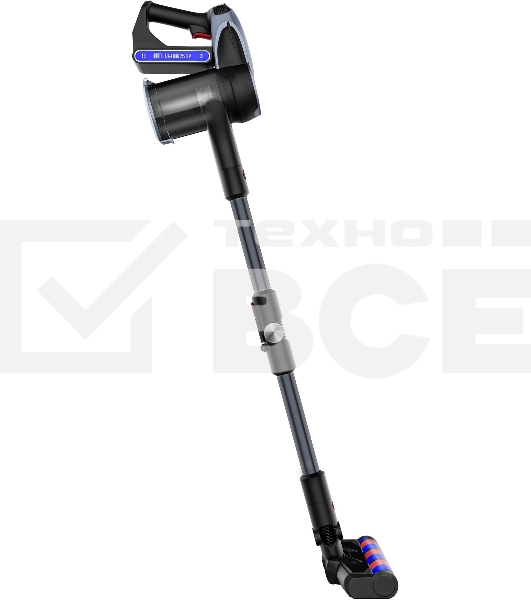Пылесос Polaris PVCS 7090 HandStick PRO Aqua 450Вт жемчужный/серый
