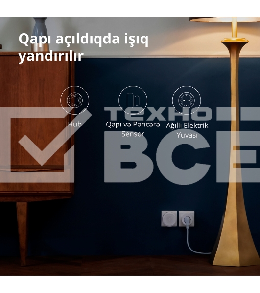 Умная розетка Aqara Smart Plug SP-EUC01