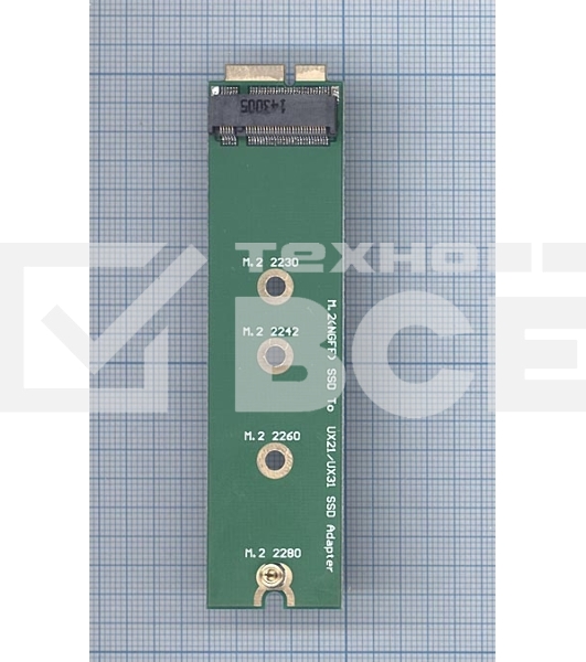 Переходник M.2 (NGFF) SSD на SSD 18 контактный адаптер для Asus UX31 UX21 Zenbook