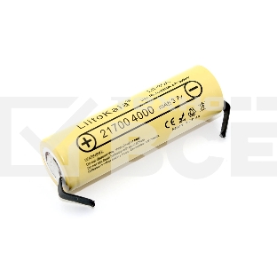 Аккумулятор LiitoKala Lii-40A-N with connectors 4000mAh, 3.7V типа 21700 Li-Ion